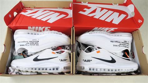 off white nike air max 97 real vs fake|off white air max 97.